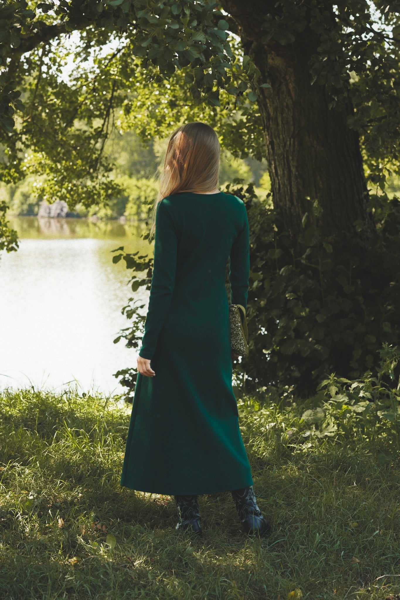 SUKIENKA BROOKE ZIELONA