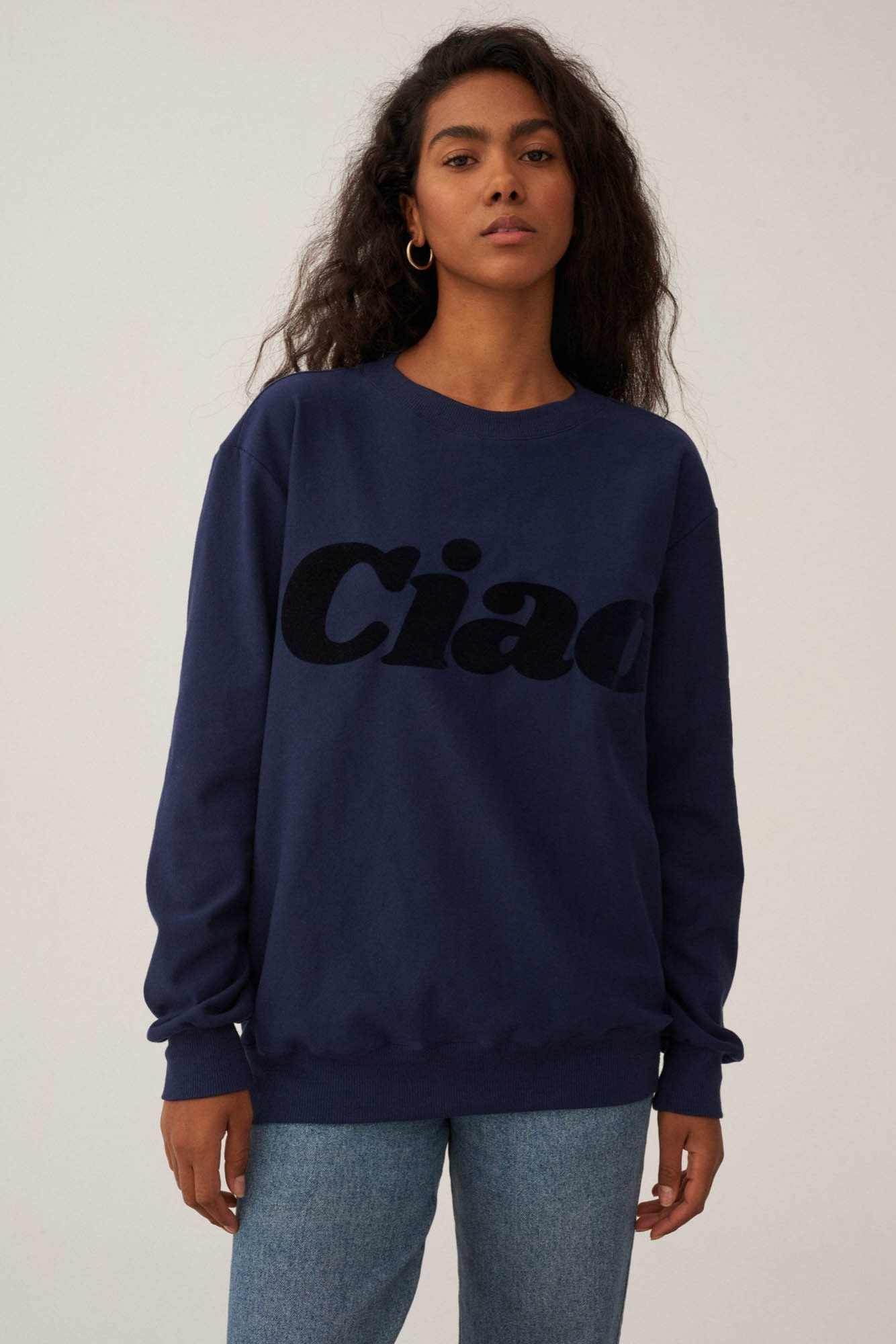 BLUZA CIAO GRANATOWA - UNISEX