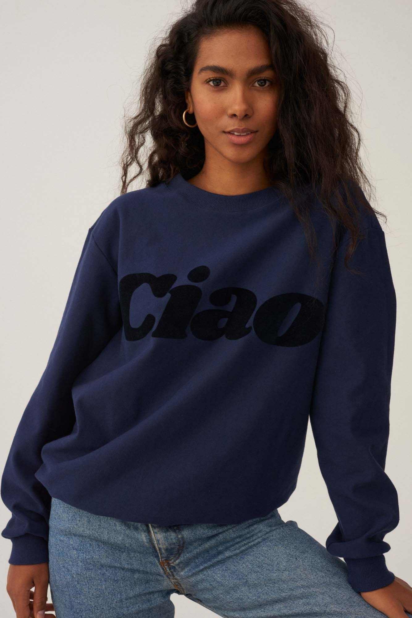 BLUZA CIAO GRANATOWA - UNISEX