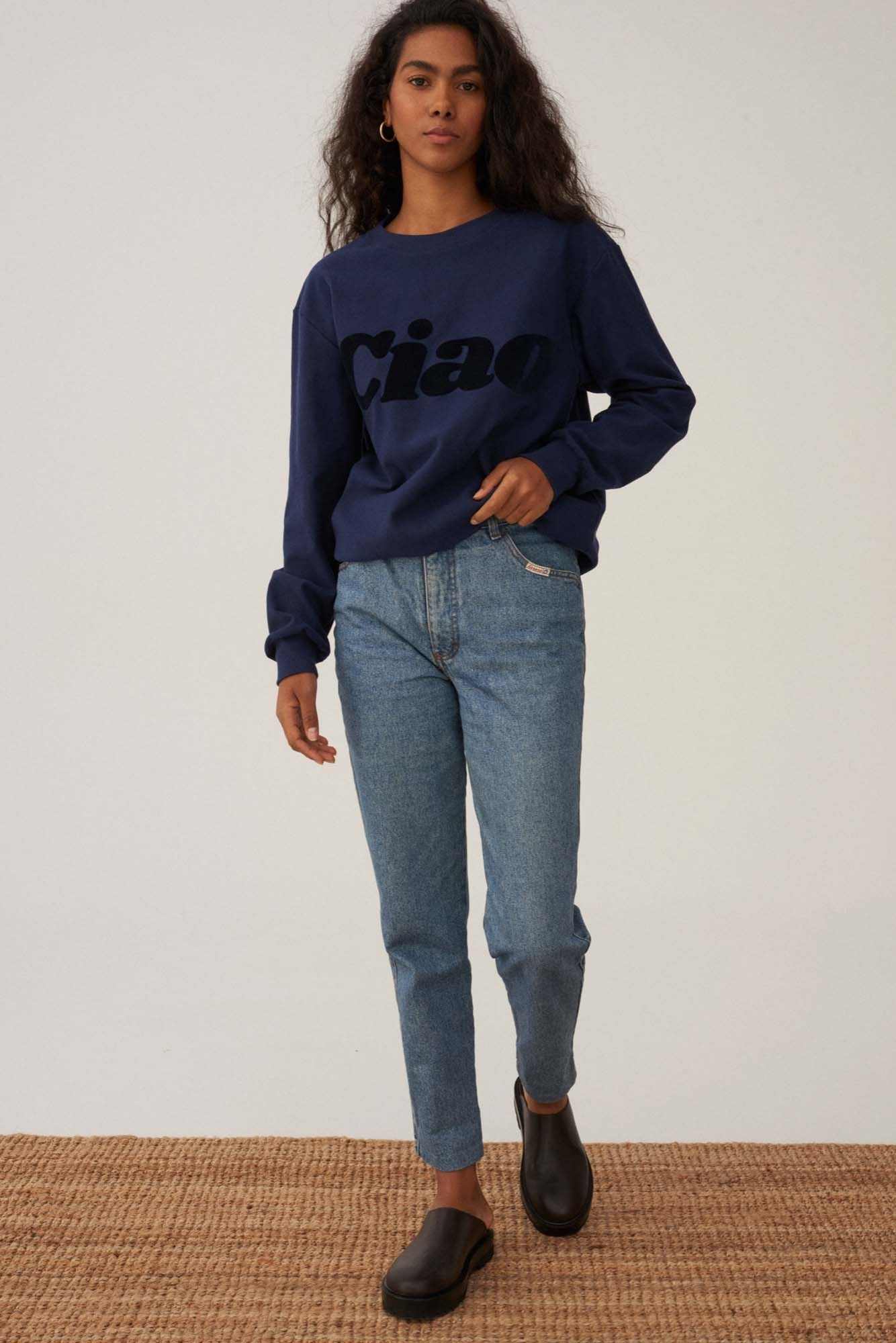 BLUZA CIAO GRANATOWA - UNISEX