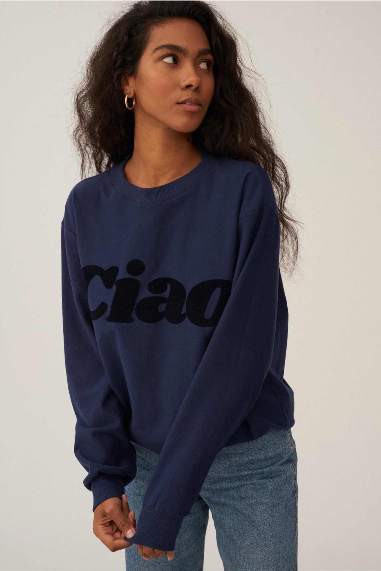 BLUZA CIAO GRANATOWA - UNISEX