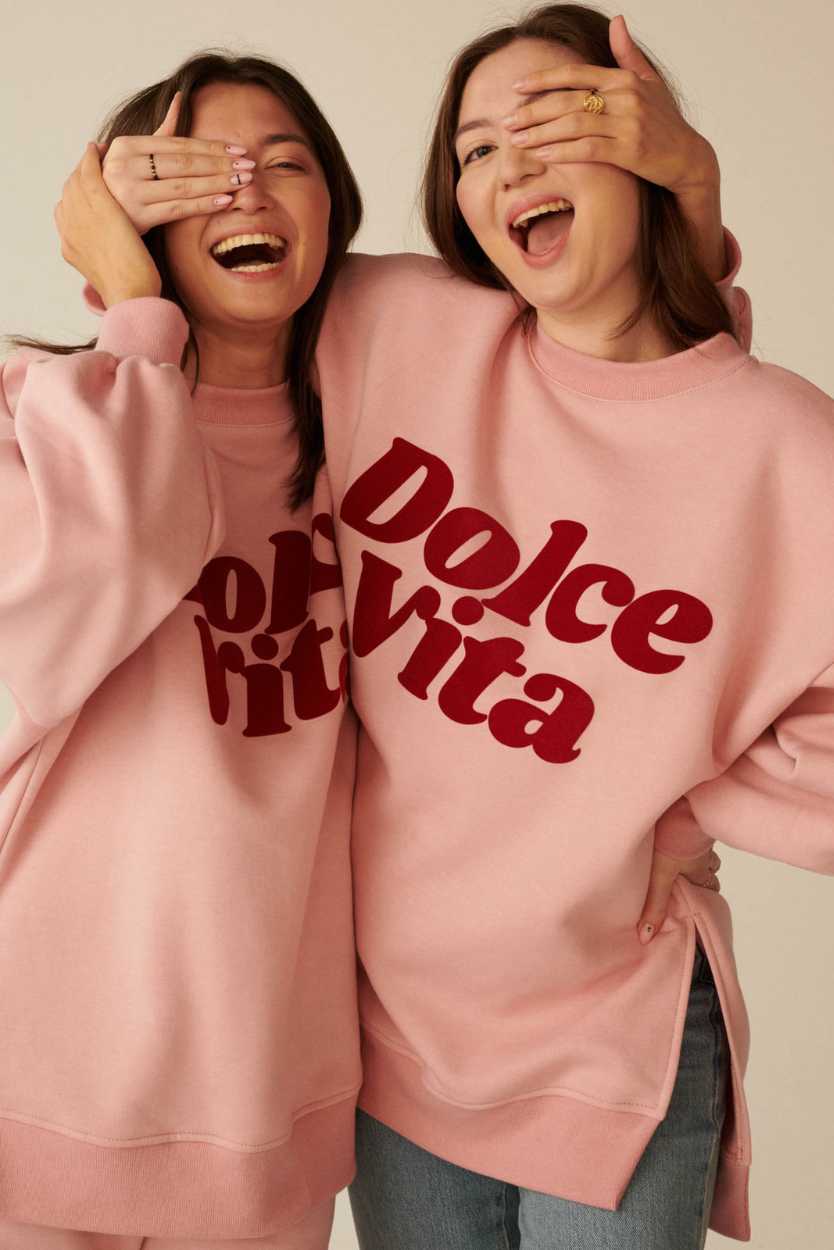 BLUZA DOLCE VITA RÓŻOWA
