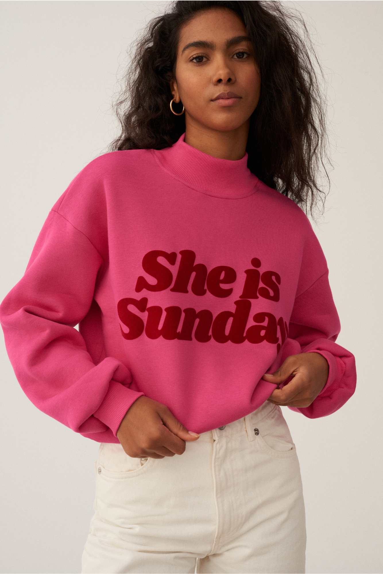 BLUZA RÓŻOWA SHE IS SUNDAY