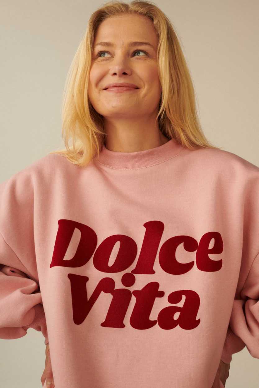 BLUZA DOLCE VITA RÓŻOWA