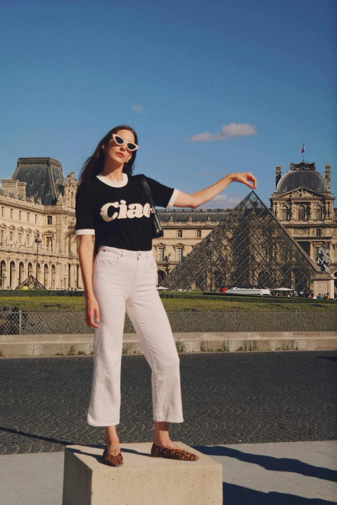 T-SHIRT CIAO BLACK