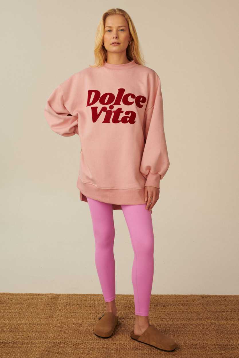 BLUZA DOLCE VITA RÓŻOWA