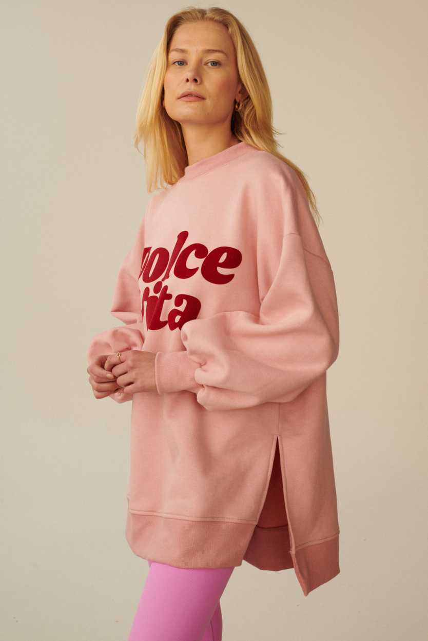 BLUZA DOLCE VITA RÓŻOWA