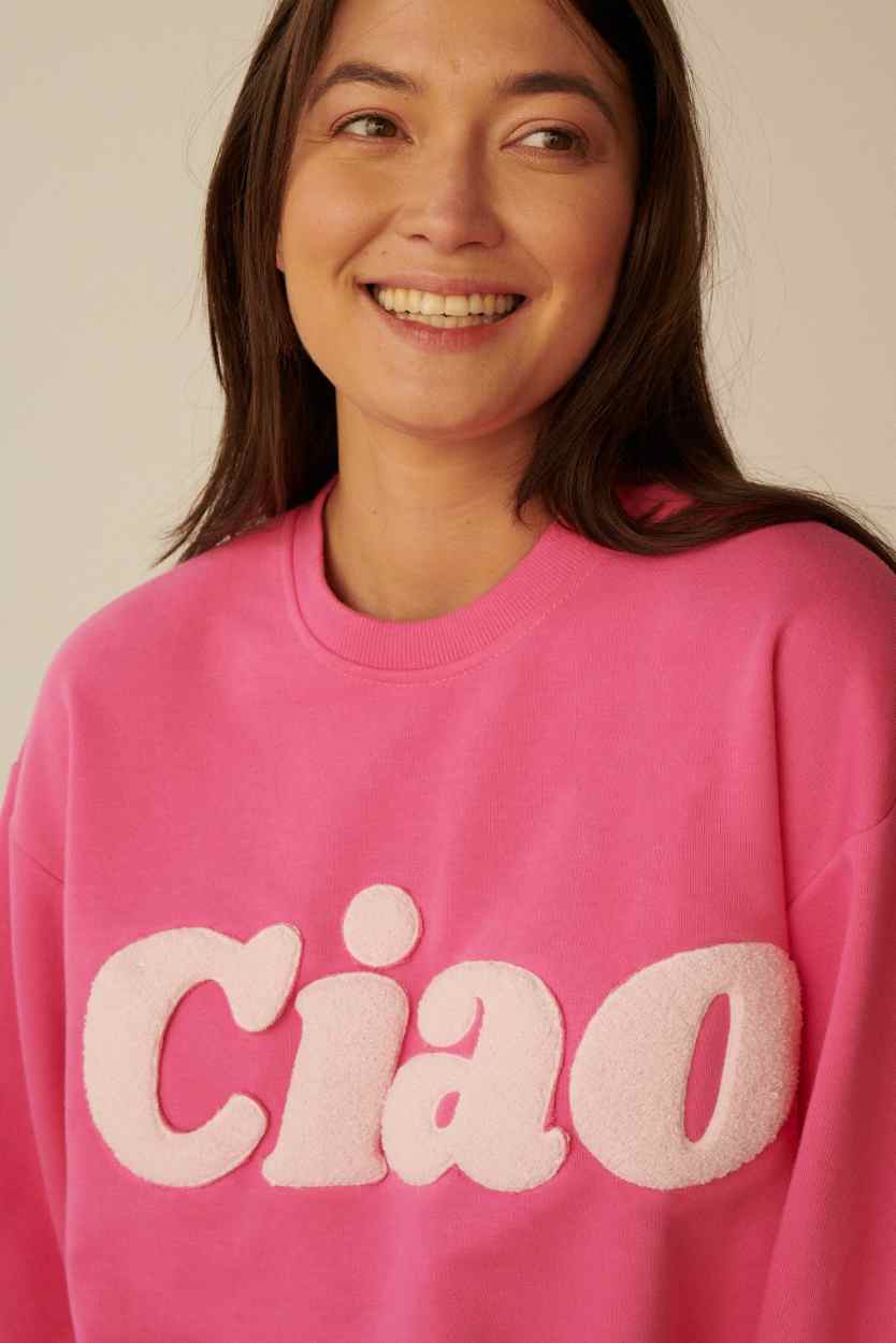 BLUZA CIAO VACANZA RÓŻOWA