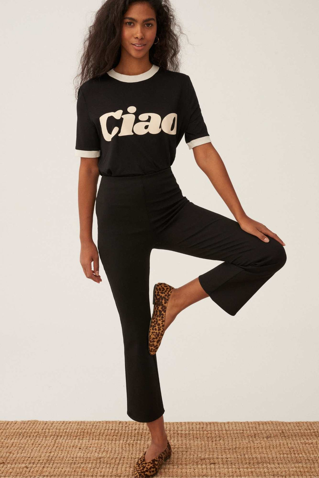 SPODNIE CIAO MILANO CZARNE