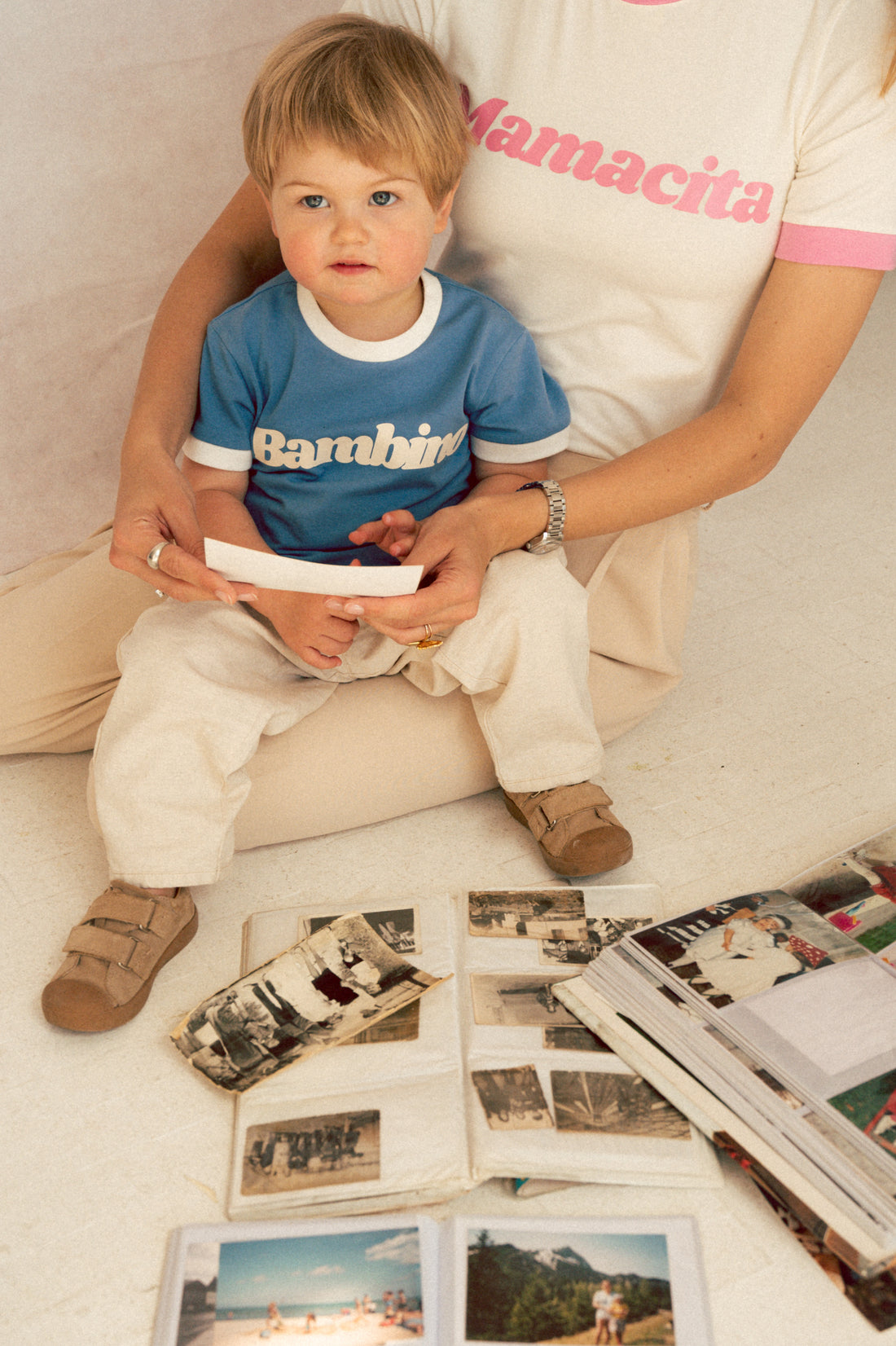 T-SHIRT BAMBINO NIEBIESKI MINI