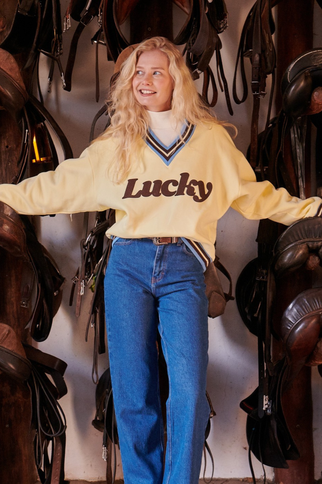 BLUZA LUCKY MASEŁKOWA