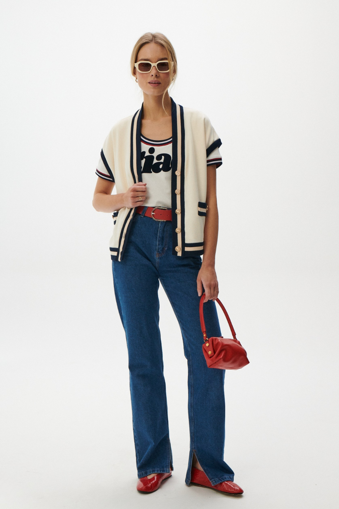 KAMIZELKA SCANDI SUMMER KREMOWA