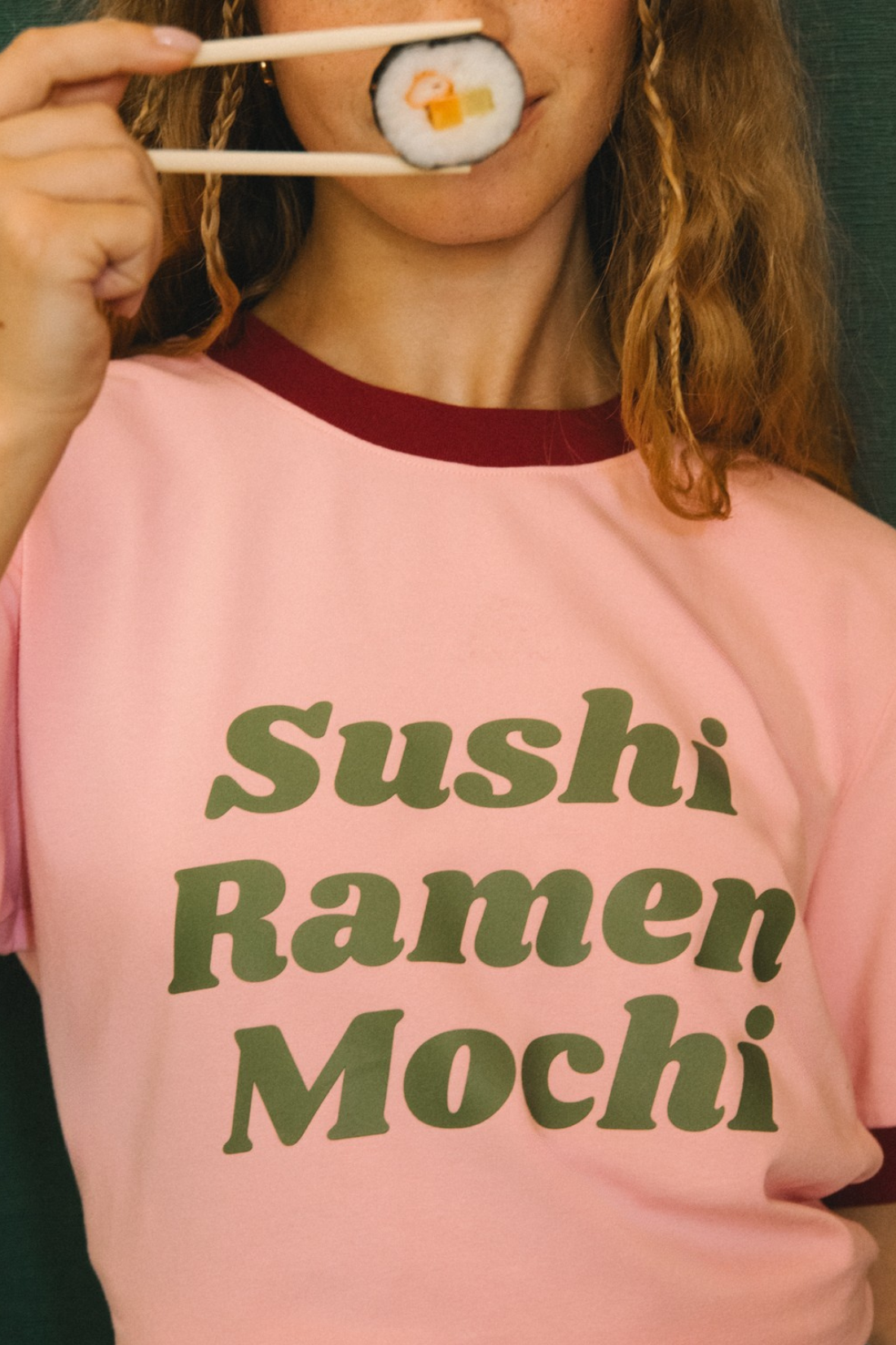 T-SHIRT HELLO SUNDAY PINK