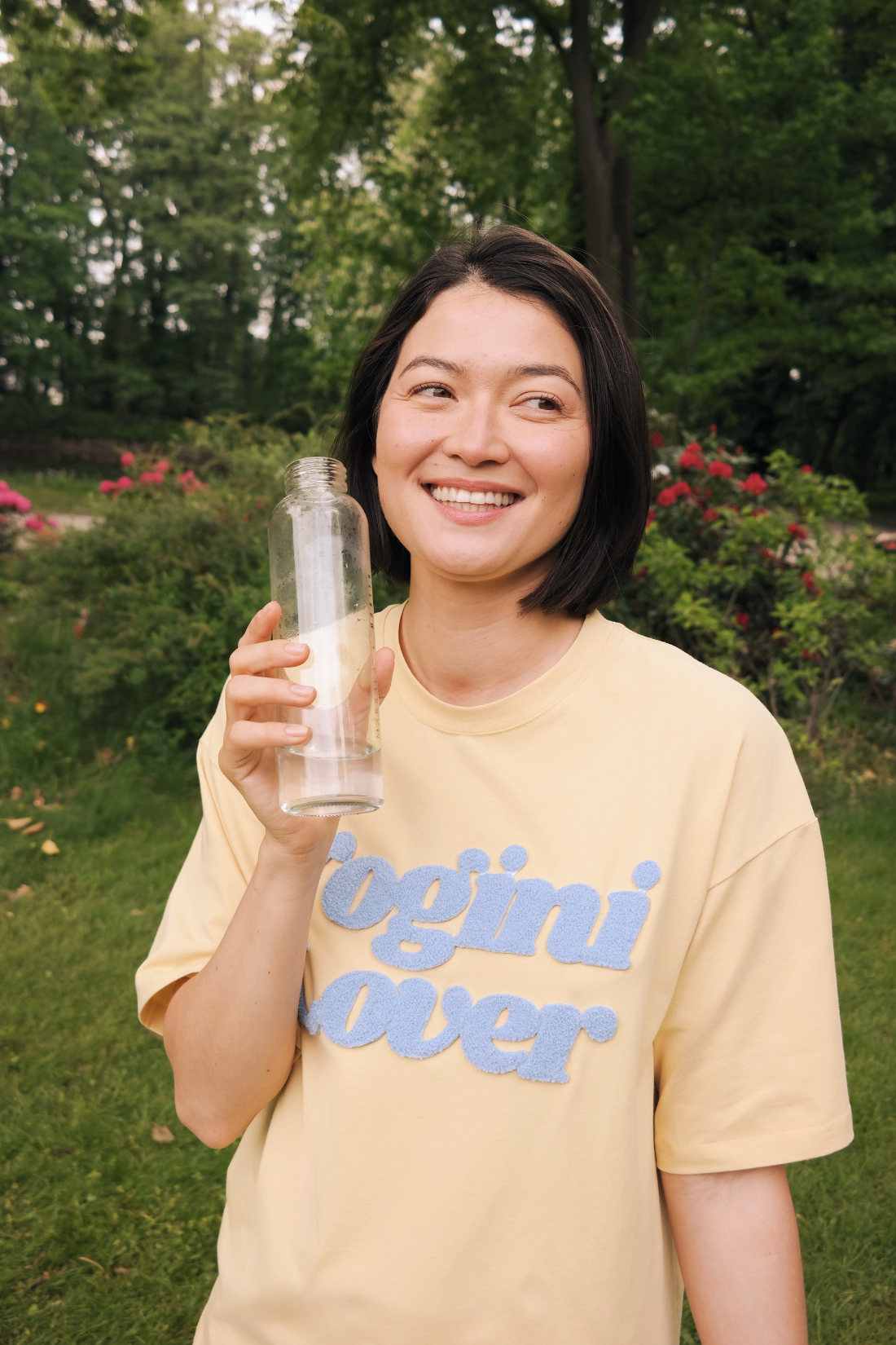 T-SHIRT YOGINI LOVER CREME BRULEE