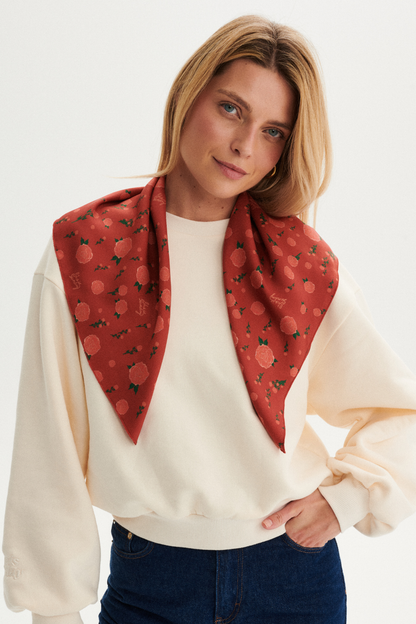 APASZKA RÓŻE CZERWONA