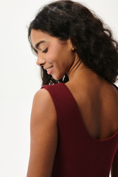 SUKIENKA ASPEN BORDOWA