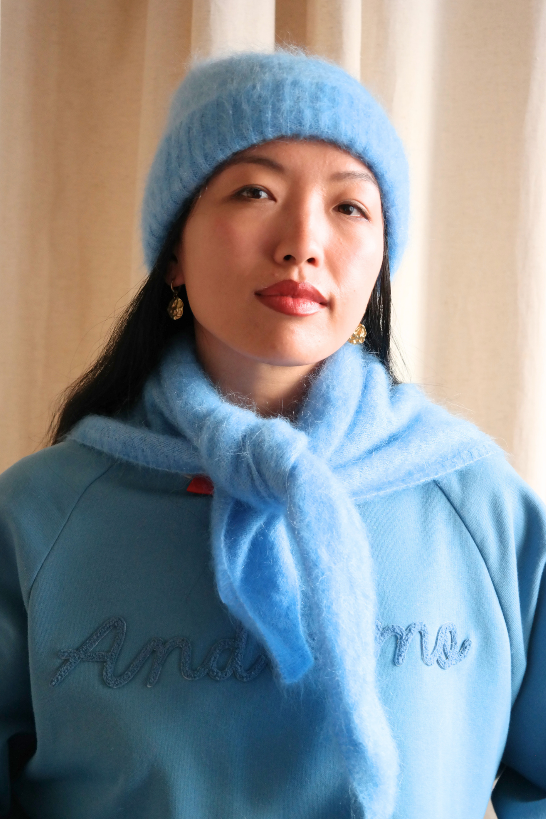 RED NODO SCARF