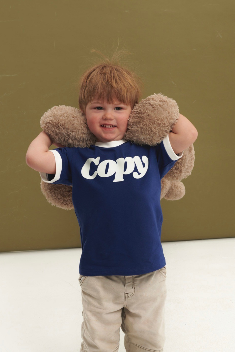 MINI BLUE BAMBINO T-SHIRT