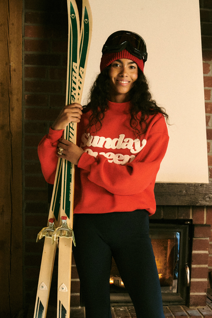 BLUZA SUNDAY QUEEN CZERWONA