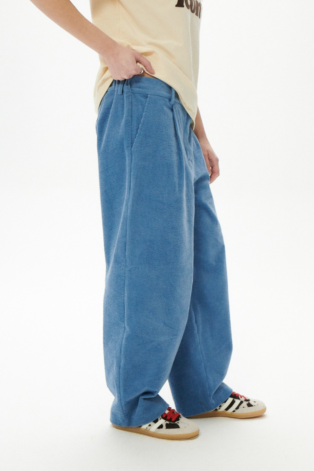 SPODNIE SELVAGGIA NIEBIESKIE