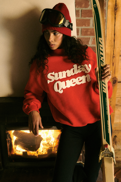 BLUZA SUNDAY QUEEN CZERWONA