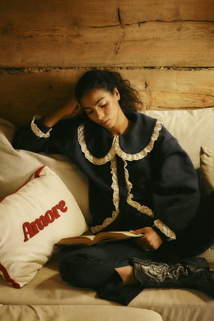 KARDIGAN NOELLE GRANATOWY