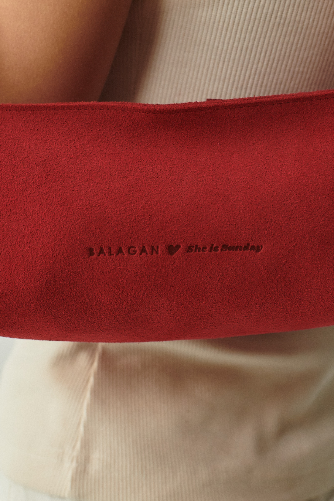 MINNIE TORBA CZERWONA ZAMSZ