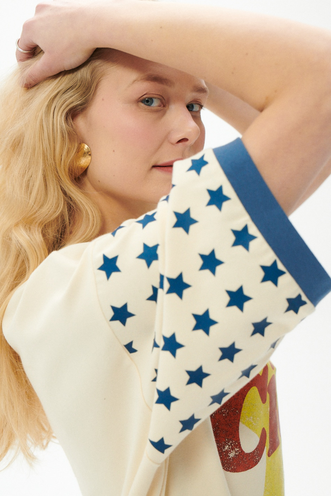 T-SHIRT CIAO STAR ECRU