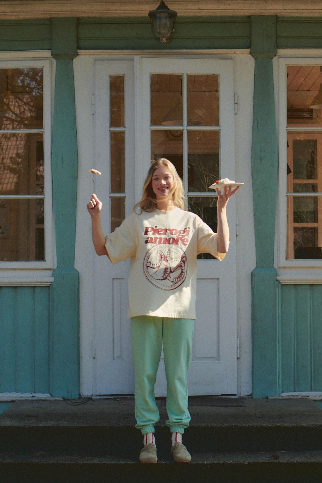 T-SHIRT PIEROGI AMORE