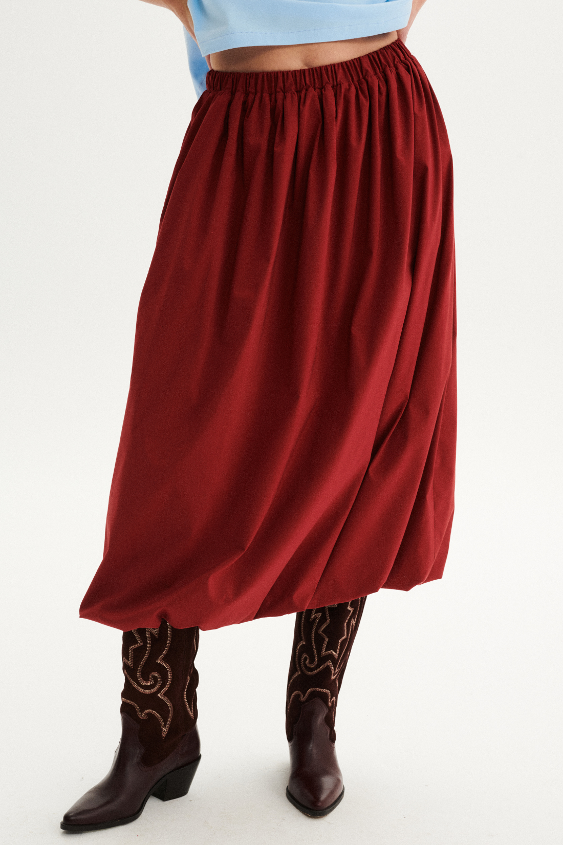 BALLERINA SKIRT CAPPUCINA MAROON