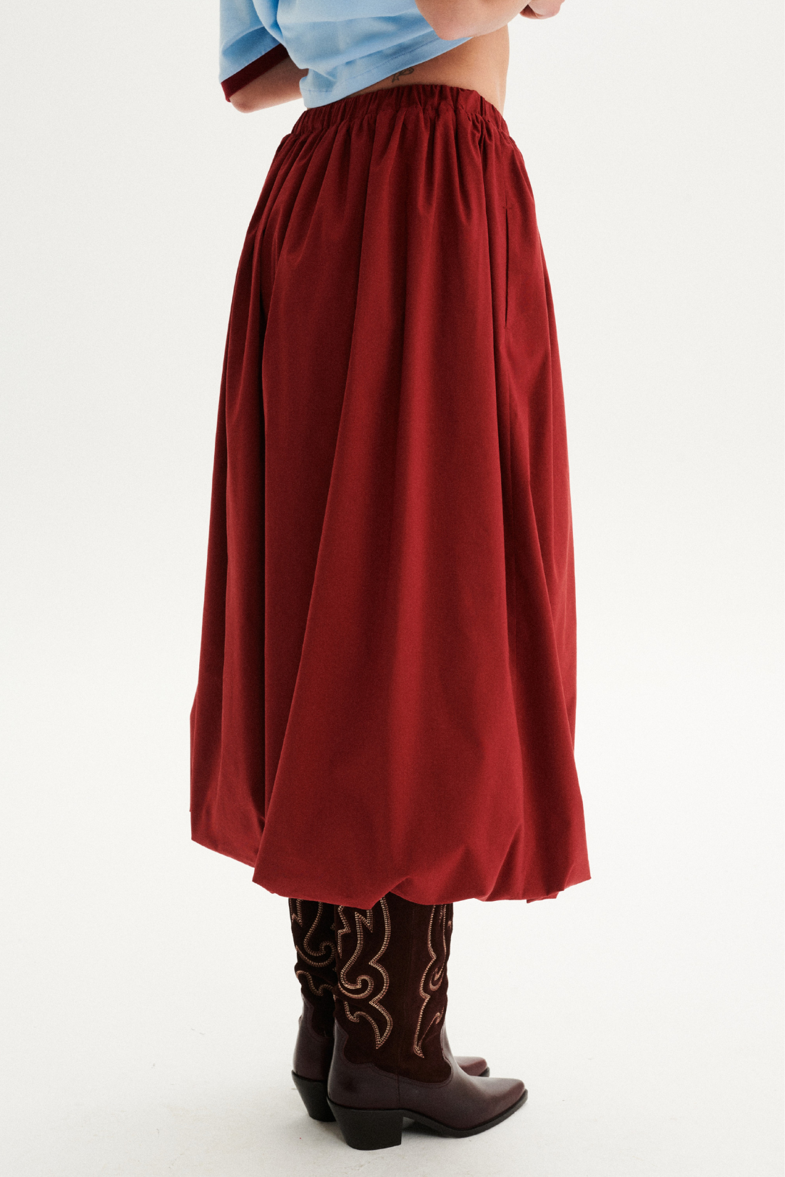 BALLERINA SKIRT CAPPUCINA MAROON