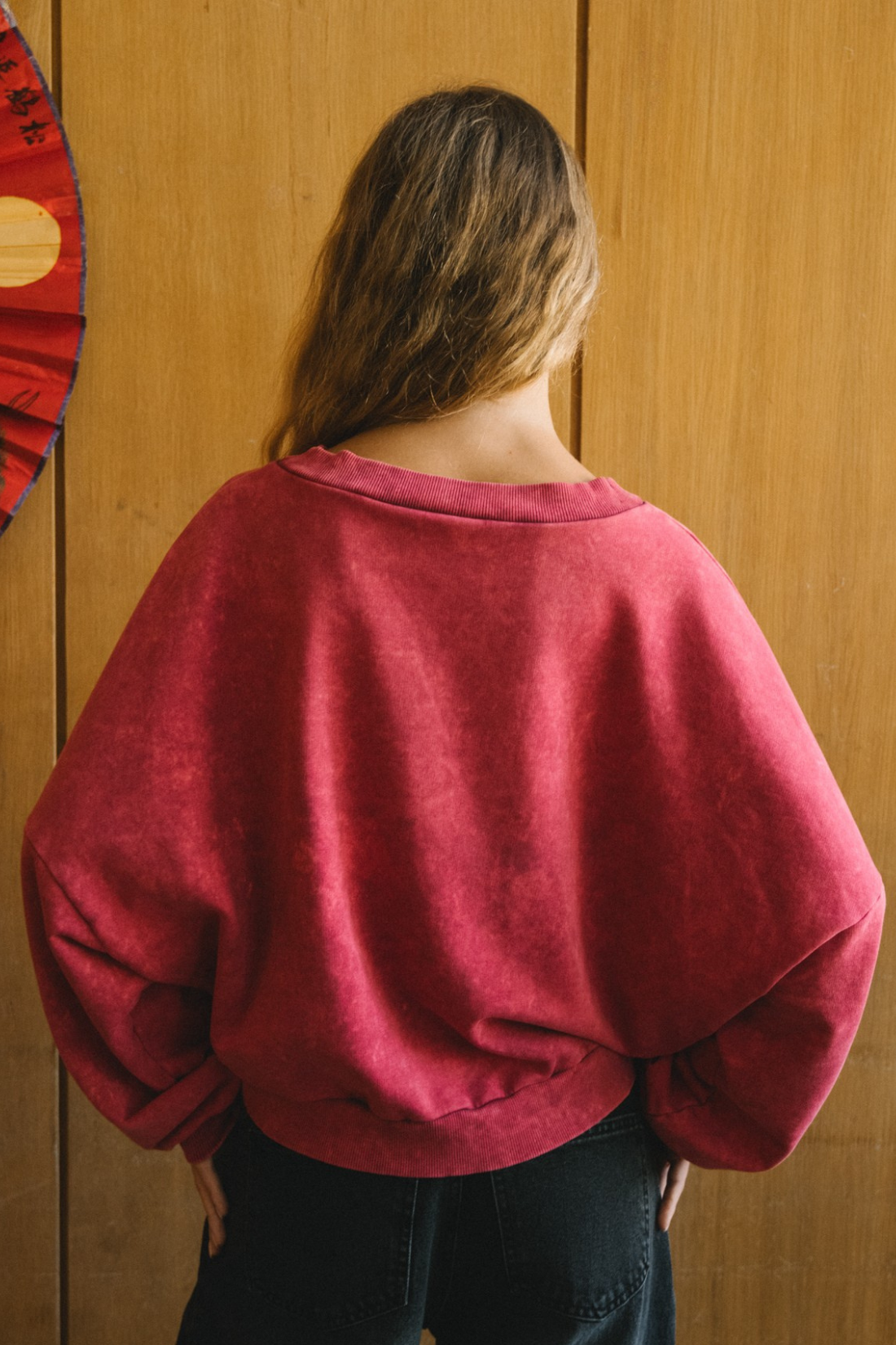BLUZA DREAMY VINTAGE MALINOWA