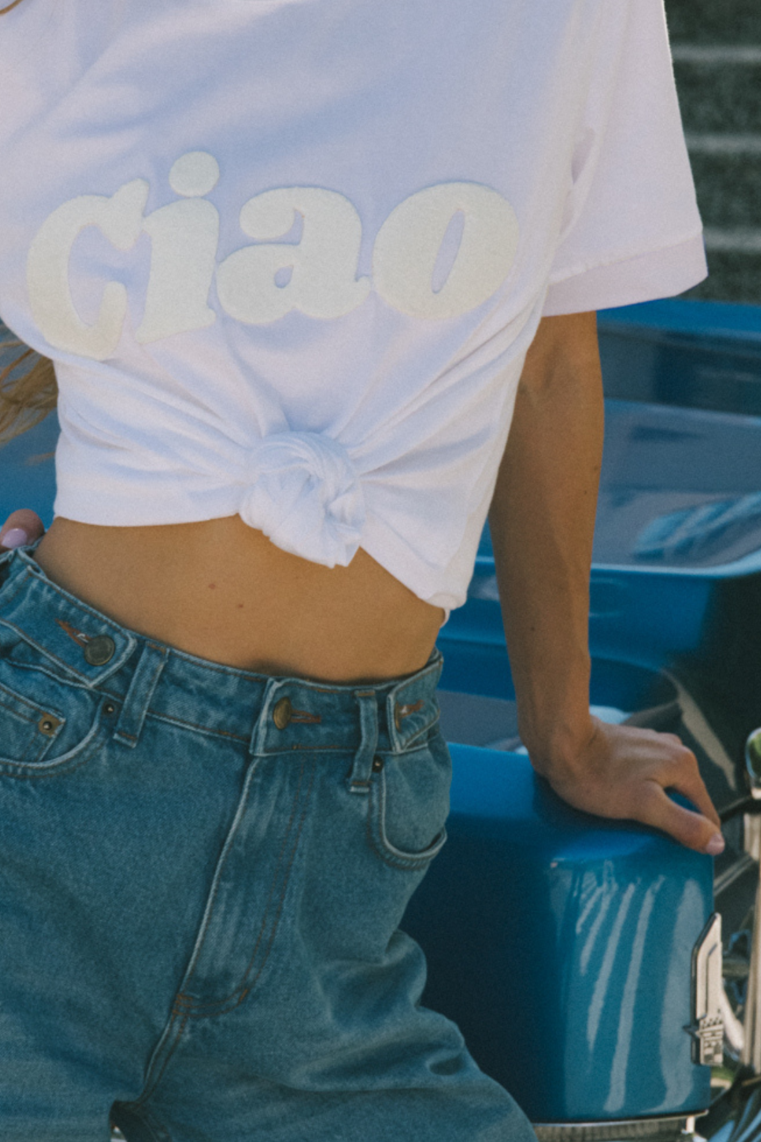 T-SHIRT HELLO SUNDAY PINK