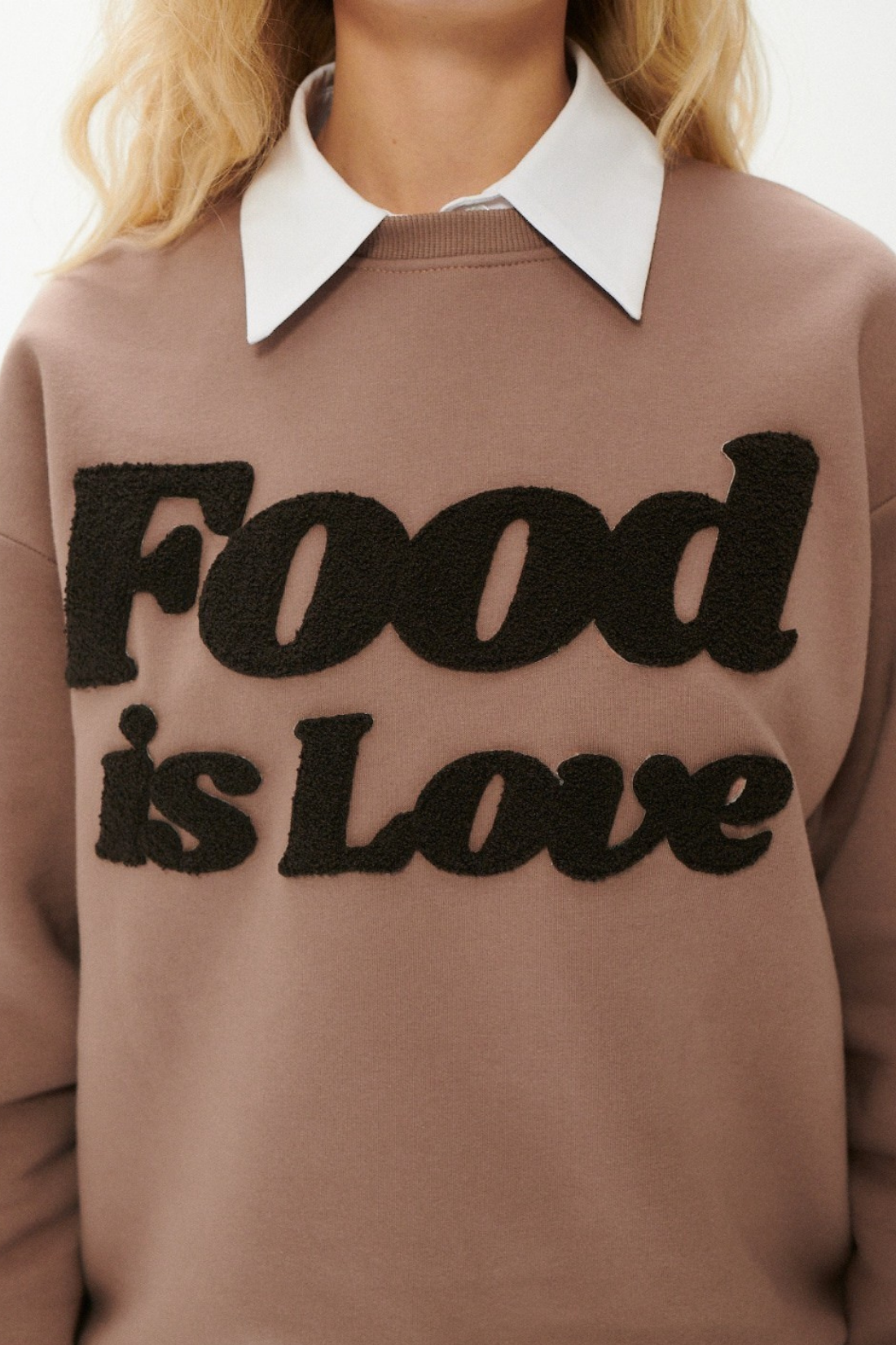 BLUZA FOOD IS LOVE KAKAOWA