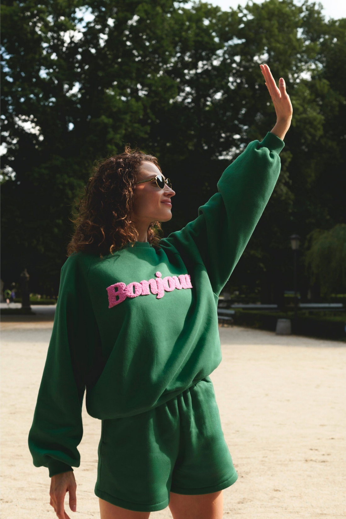 BLUZA BONJOUR ZIELONA