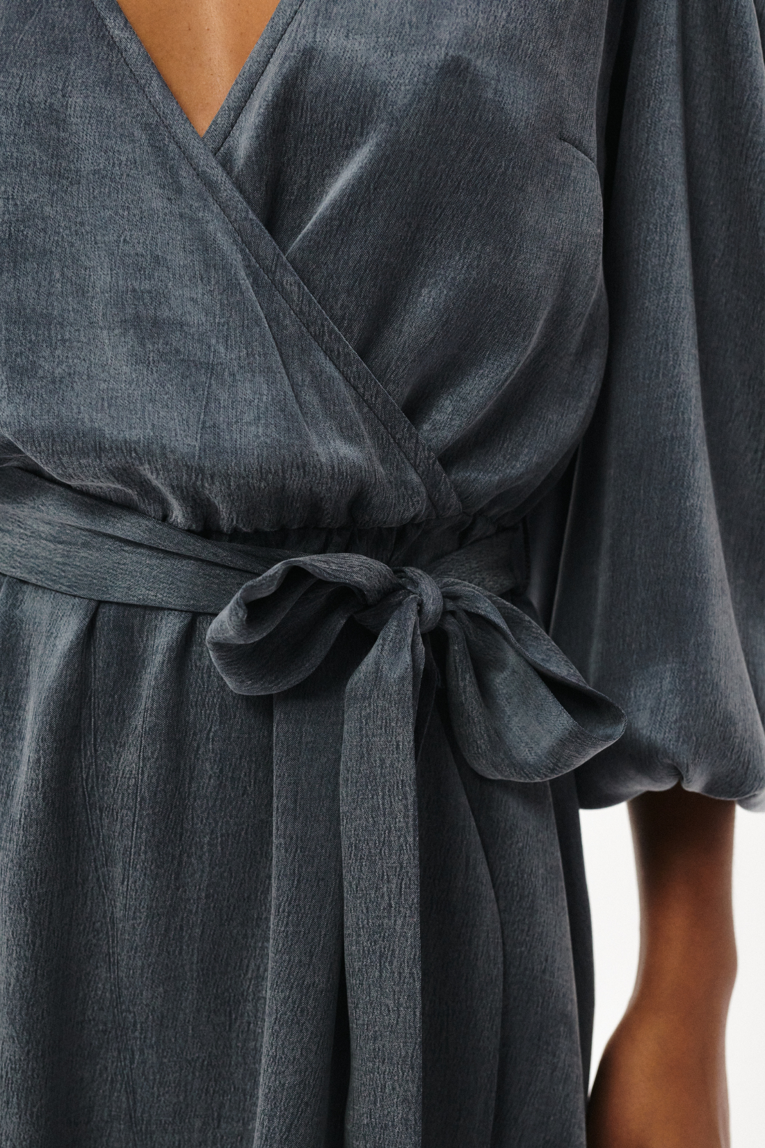 GRISELLE MINI DRESS GRAY