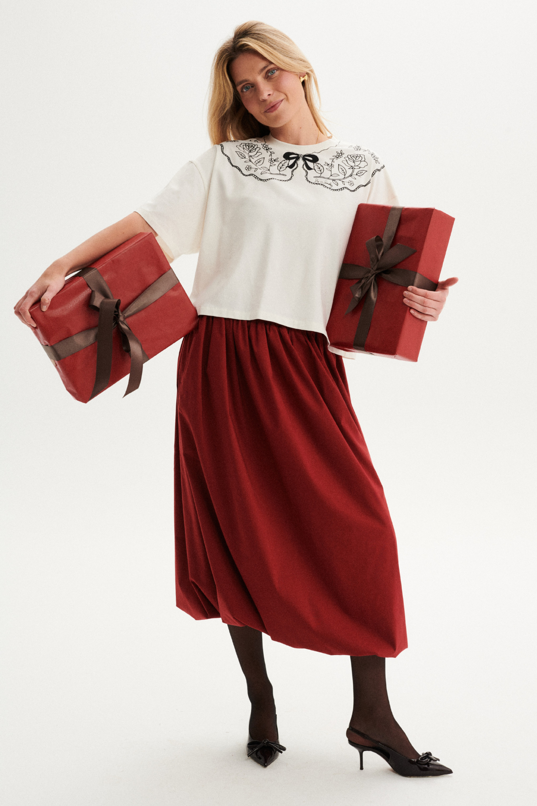 SPÓDNICA BALLERINA CAPPUCINA BORDOWA