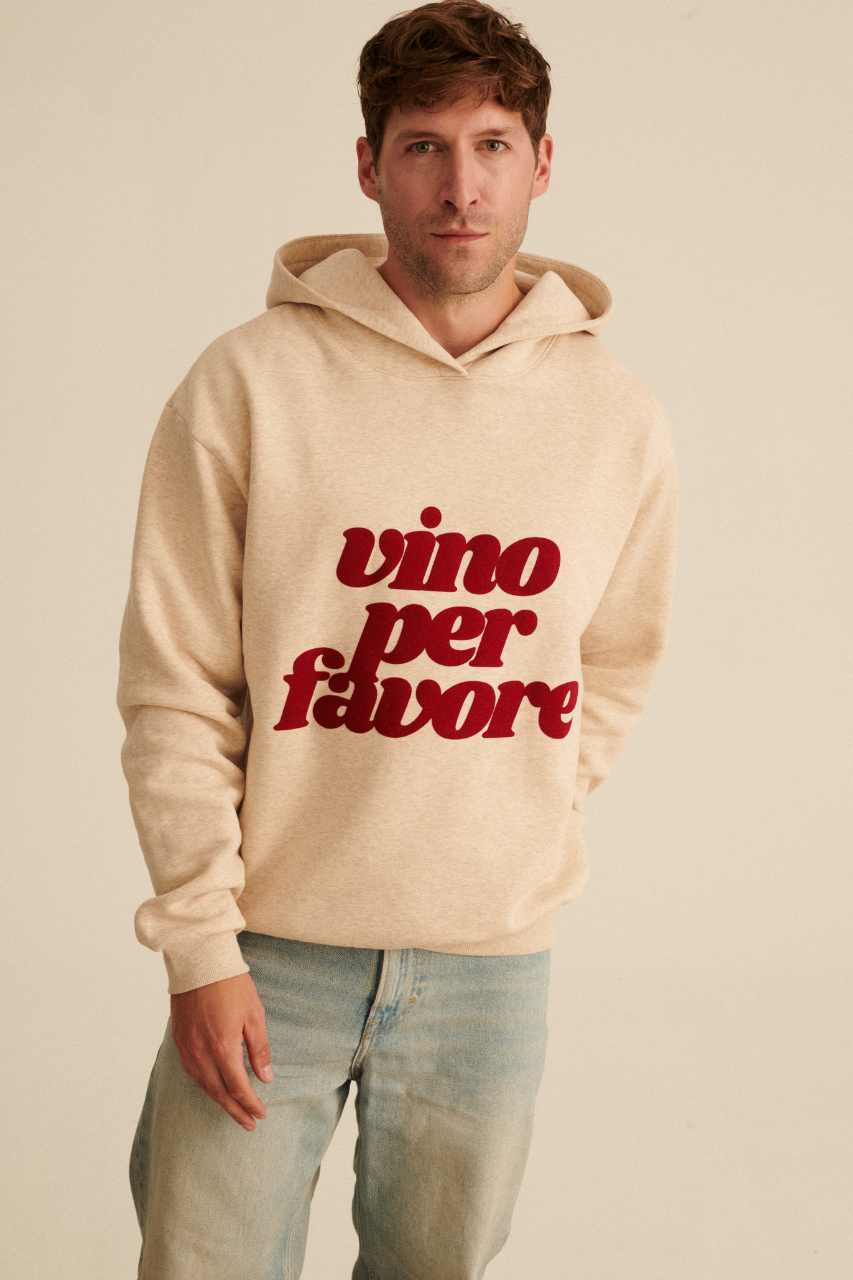 BLUZA VINO PER FAVORE - MEN