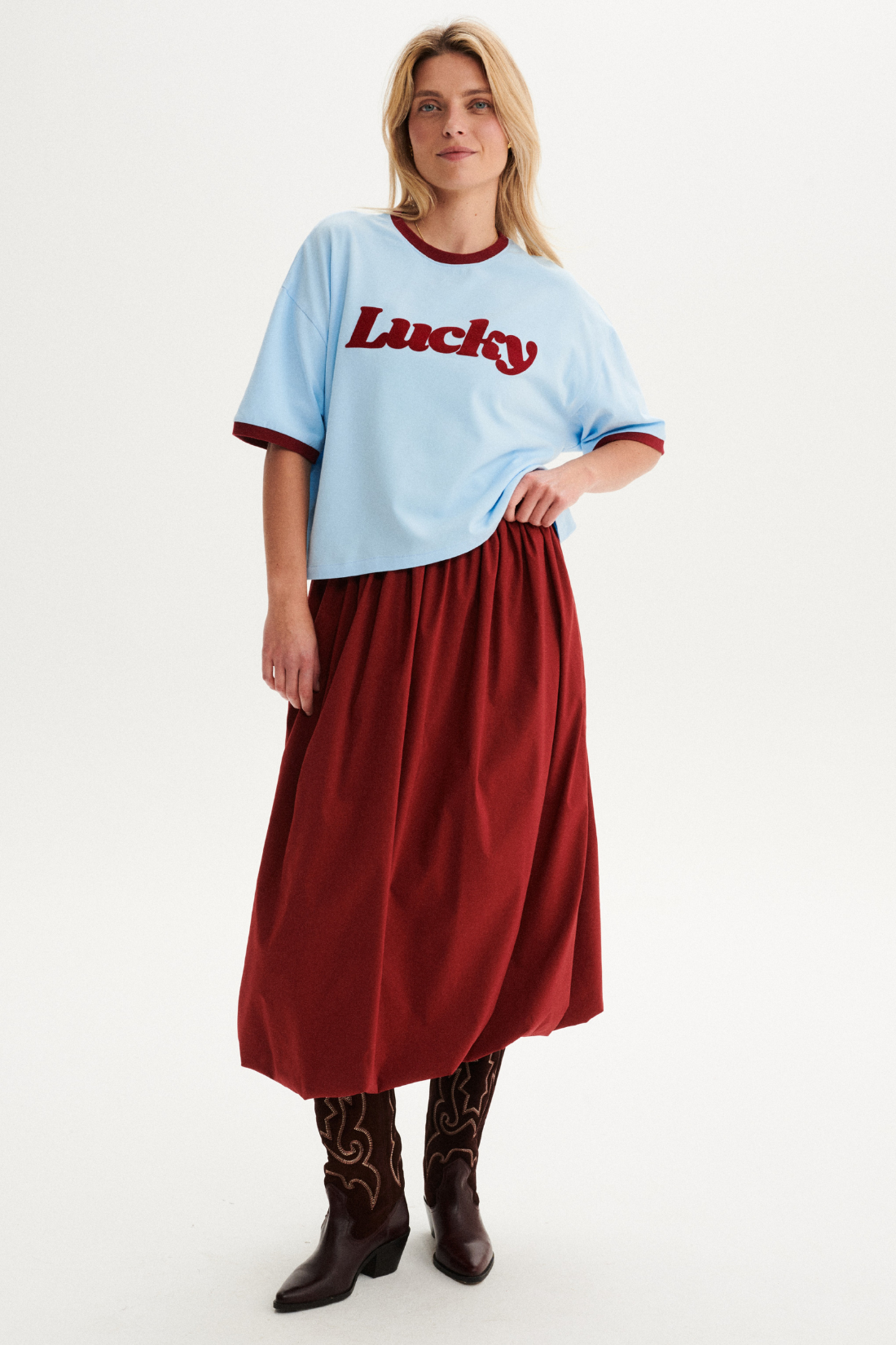 SPÓDNICA BALLERINA CAPPUCINA BORDOWA