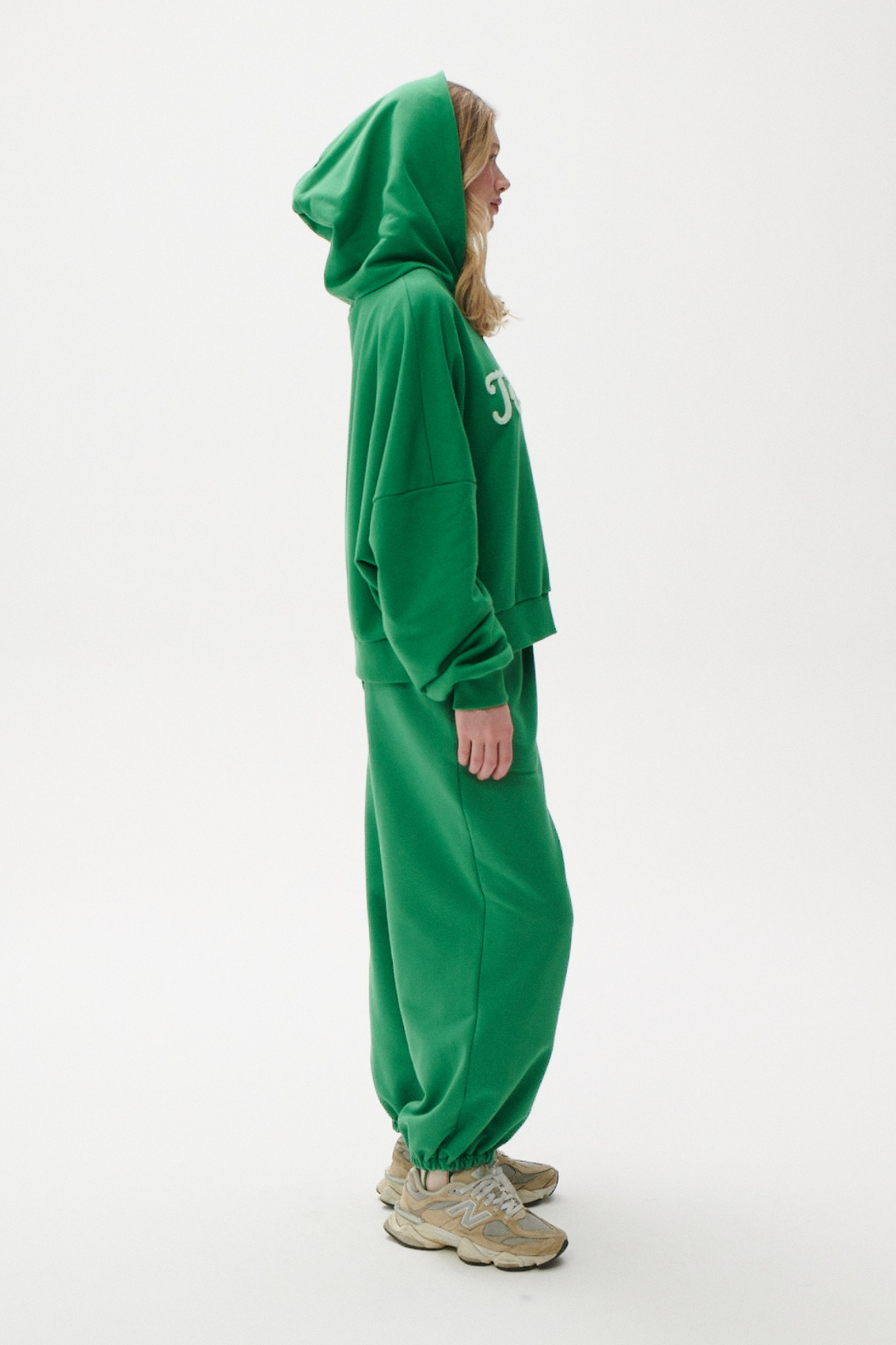 SPODNIE TI AMO ZIELONE