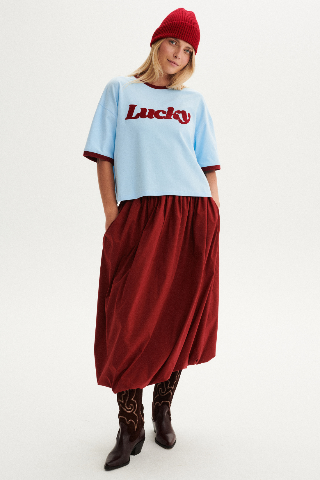 SPÓDNICA BALLERINA CAPPUCINA BORDOWA