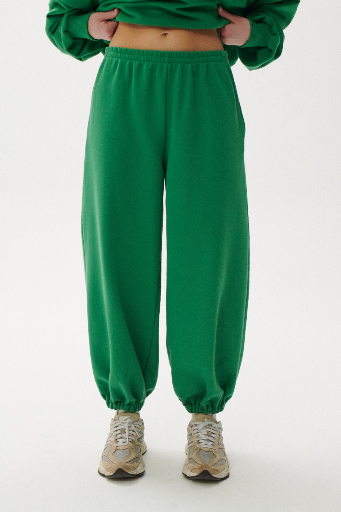 SPODNIE TI AMO ZIELONE