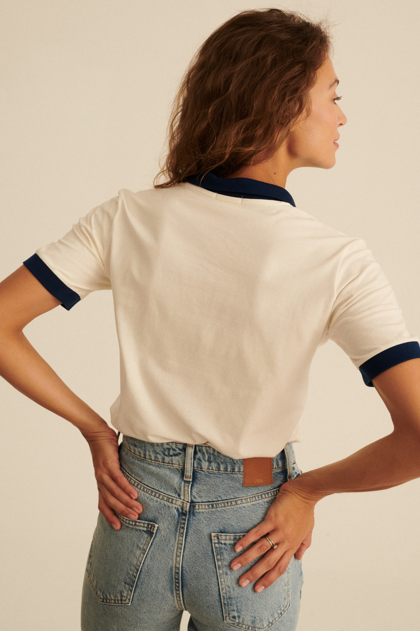 T-SHIRT POLO CIAO NAVY