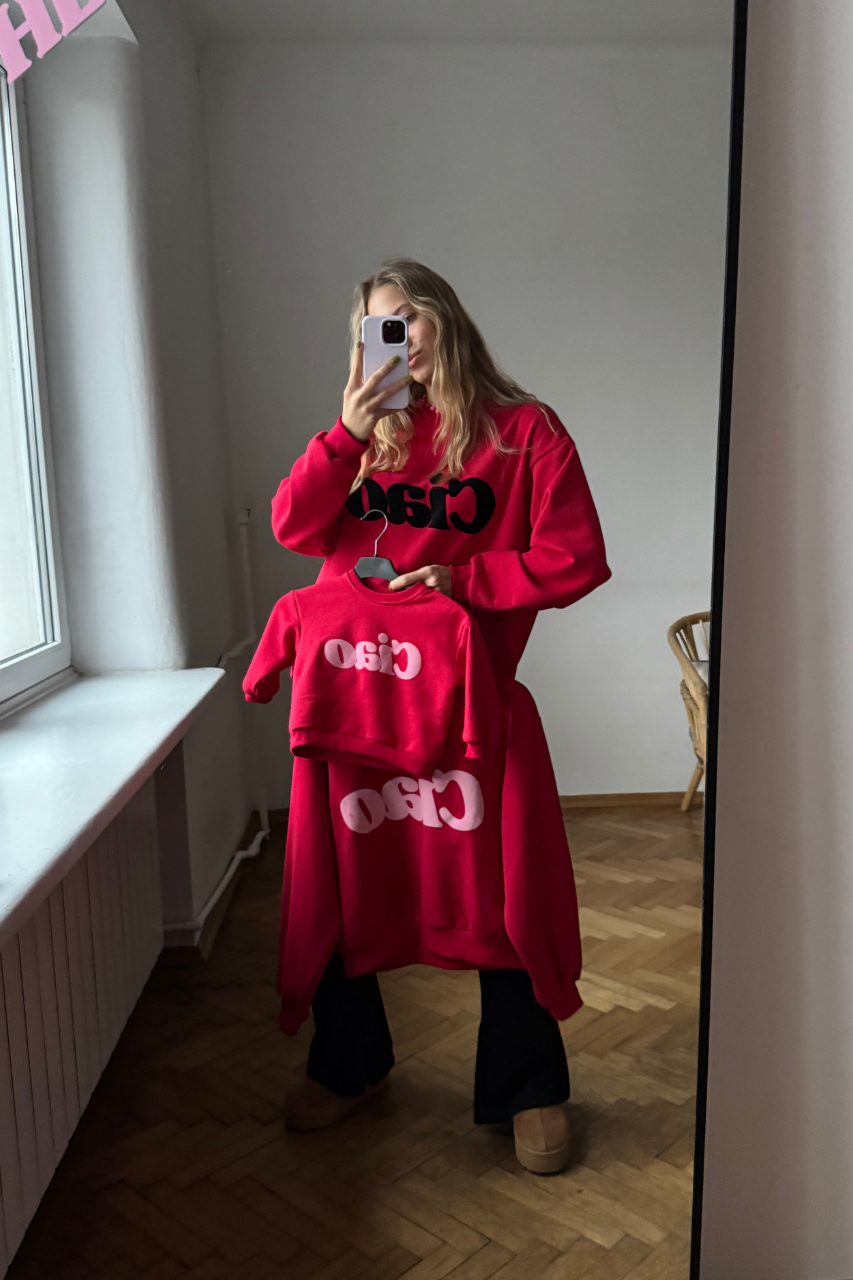 BLUZA CIAO RED UNISEX