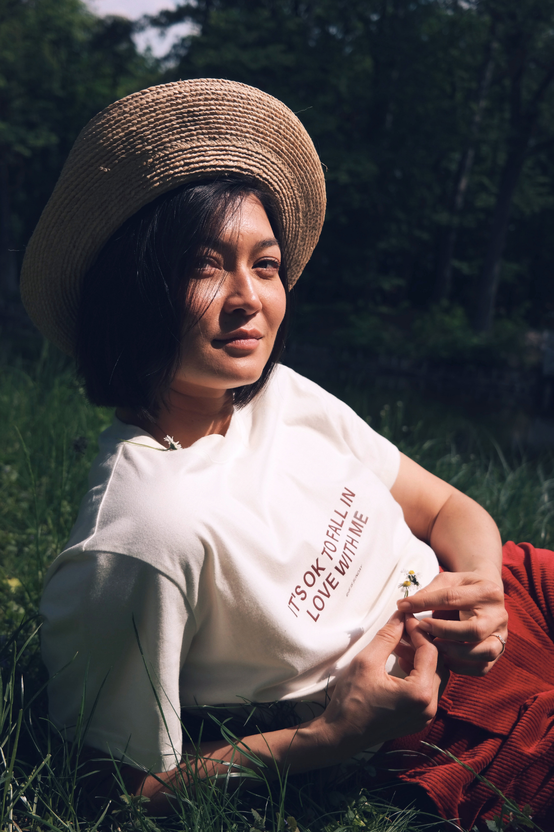 T-shirt CEO of Overthinking Ecru