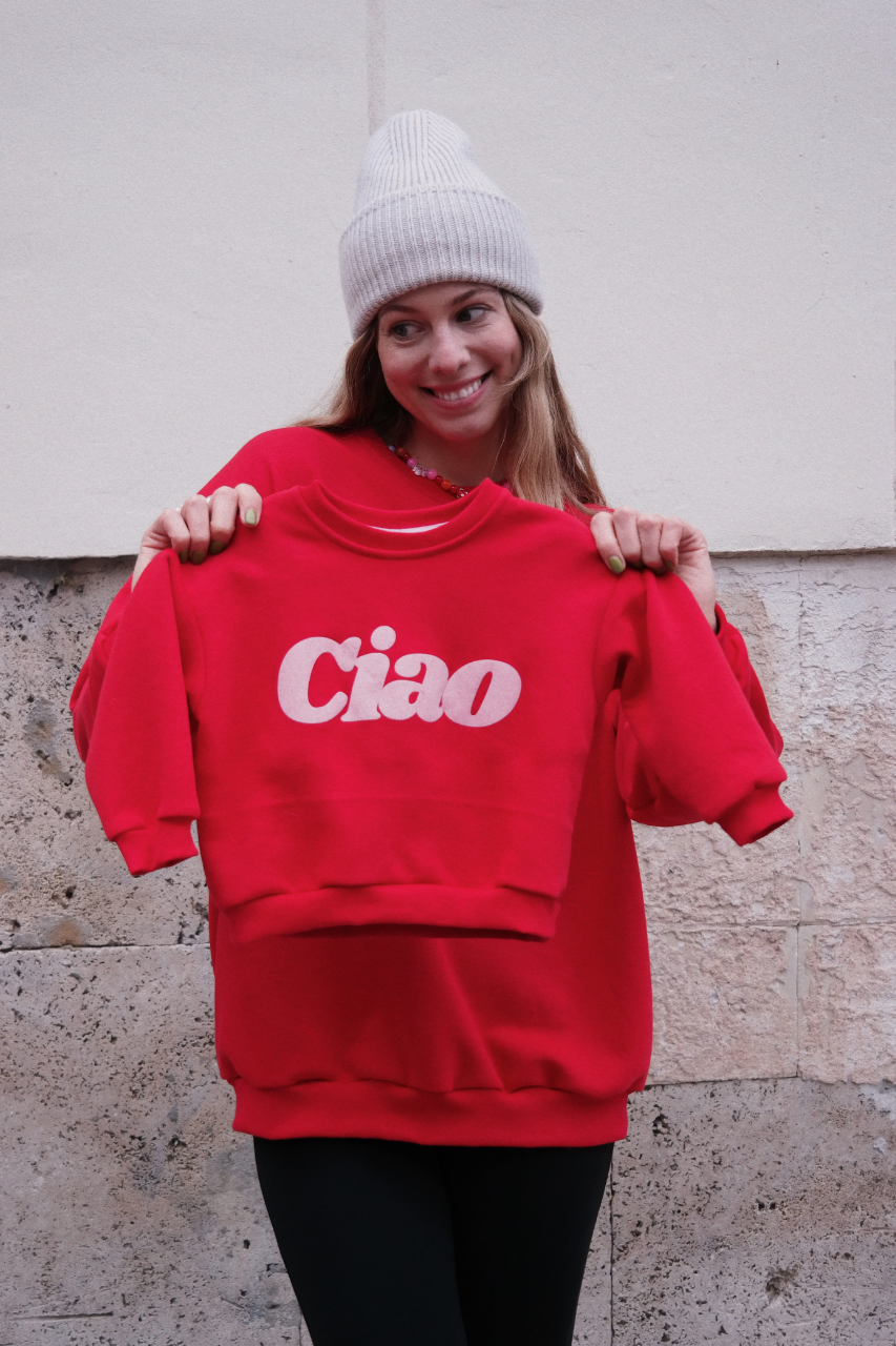 BLUZA CIAO RED MINI