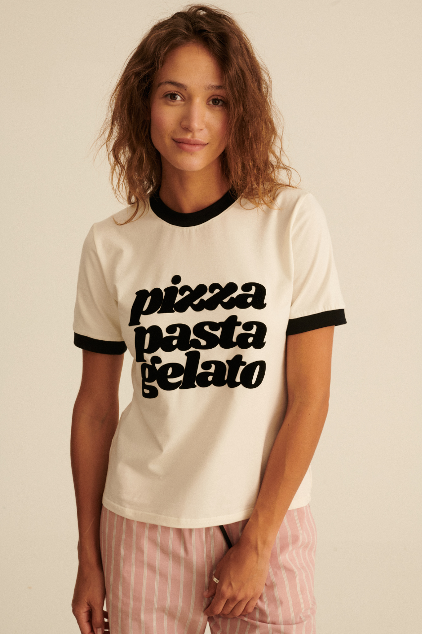 T-SHIRT PIZZA PASTA GELATO