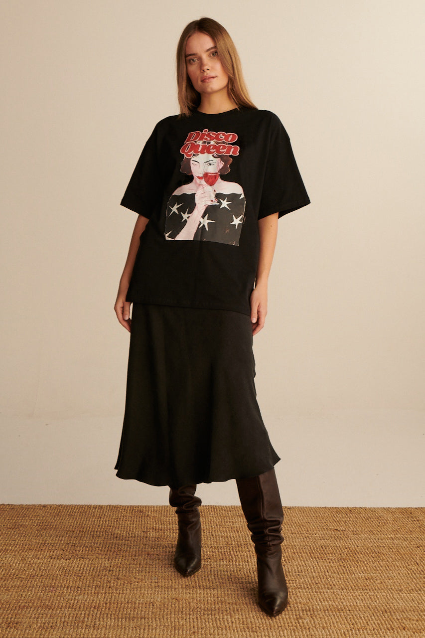 T-SHIRT DISCO QUEEN