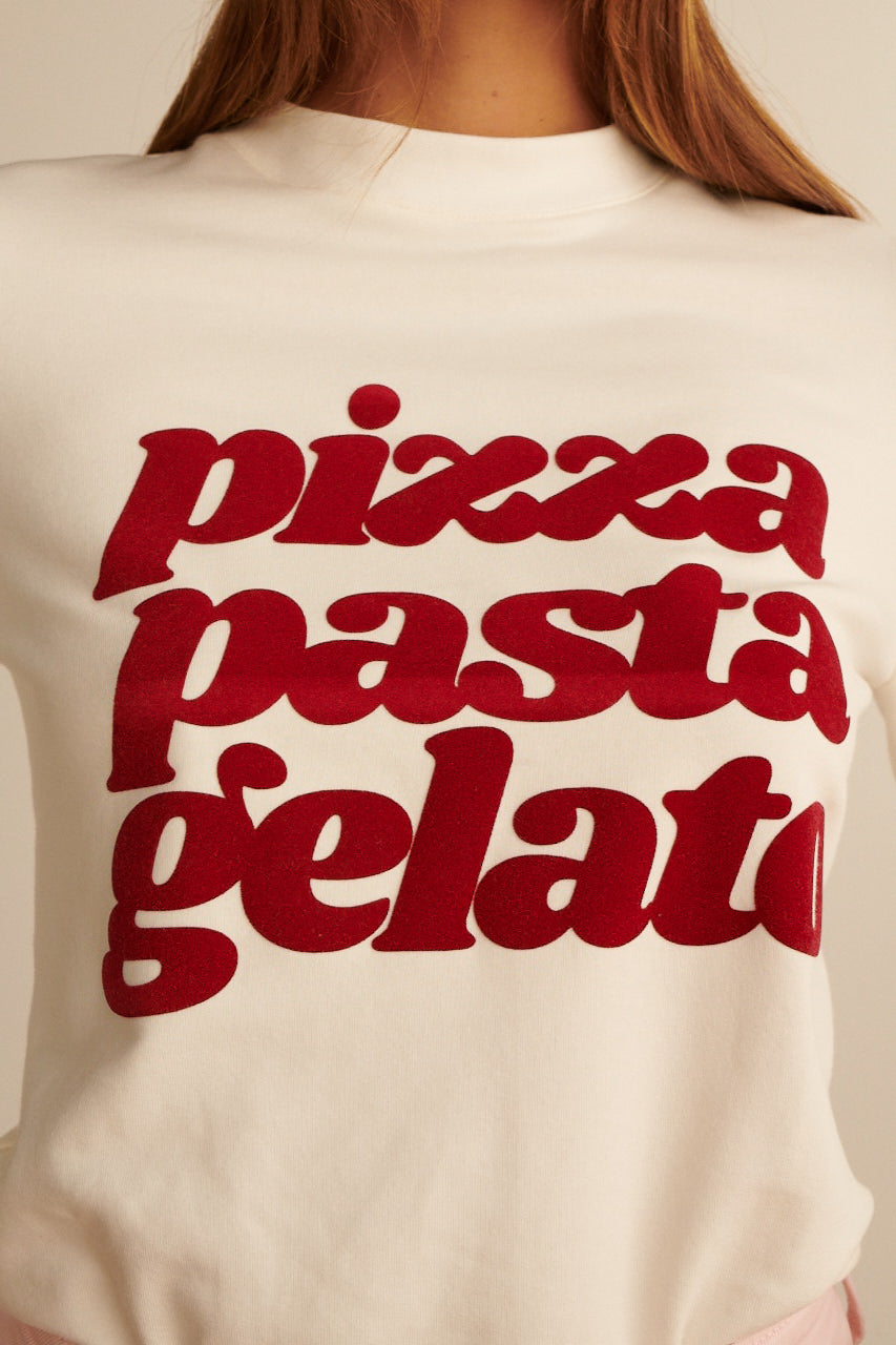 LONGSLEEVE PIZZA PASTA GELATO