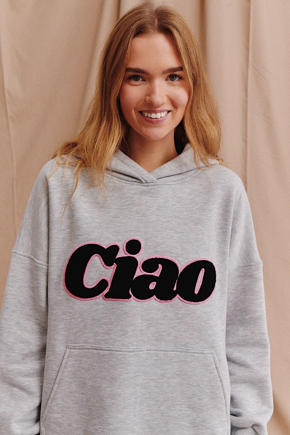 BLUZA CIAO GREY MELANGE